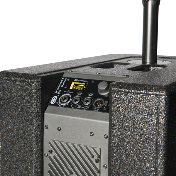 3-AMPED 2400W STEREO SOUND SYSTEM. 2X TOPS EACH 4X 4” FULL-RANGE SPEAKERS. 2X 12” ACTIVE SUBWOOFER.